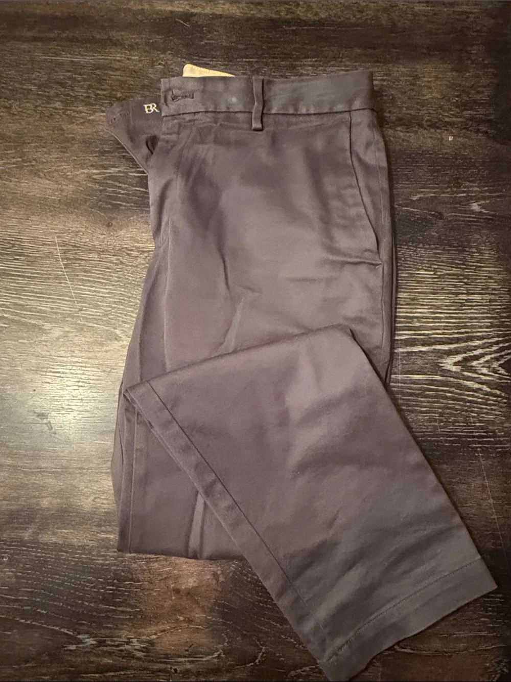 Banana Republic Men's Charcoal Gray Chinos